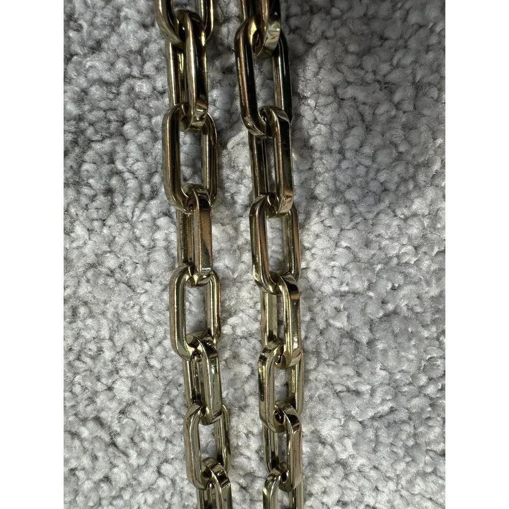 Tory Burch Burgundy Pebbled Leather Chain Shoulder Bag